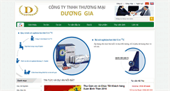 Desktop Screenshot of duonggia.com.vn