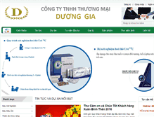 Tablet Screenshot of duonggia.com.vn